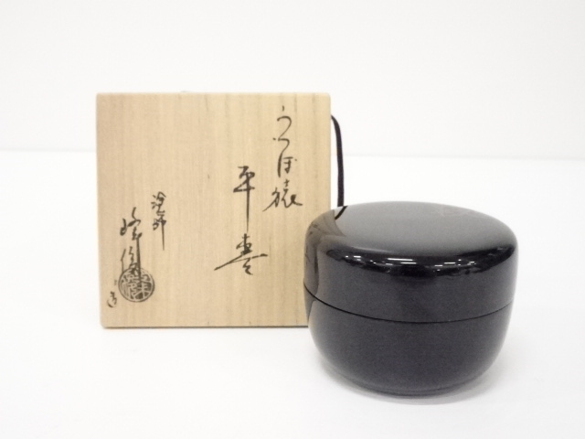JAPANESE TEA CEREMONY / NATSUME (TEA CADDY ) / LACQUERED